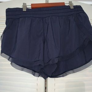 Lulu lemon navy blue shorts